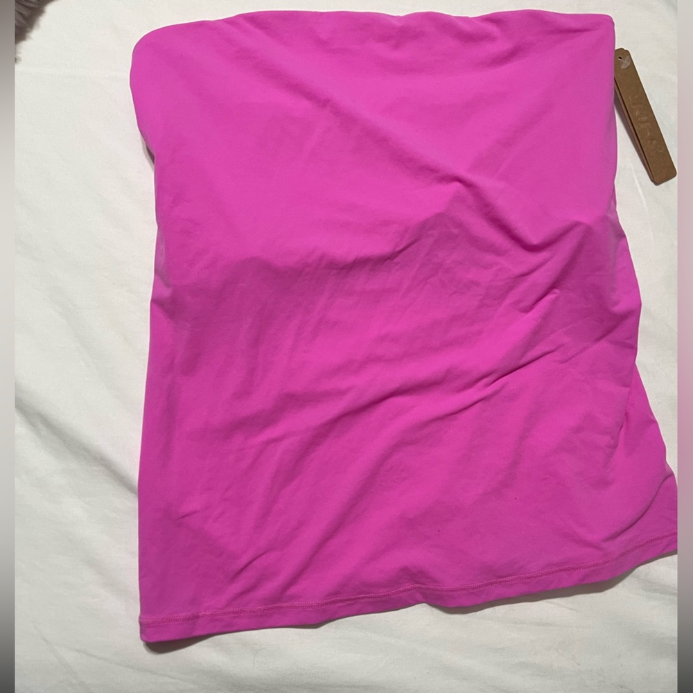 SKIMS fits everybody Pink Tube Top M